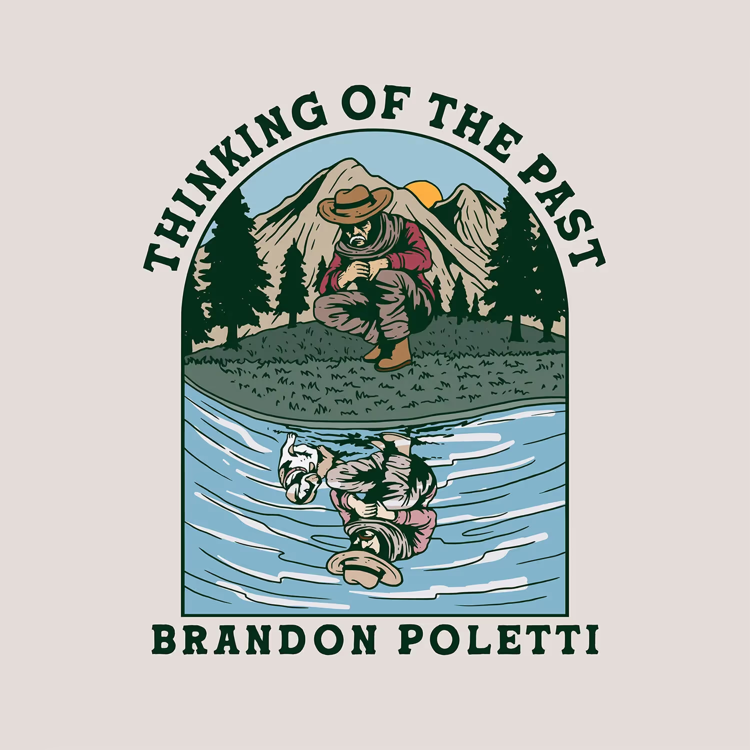 Brandon Poletti, 'Thinking of the past', cover art