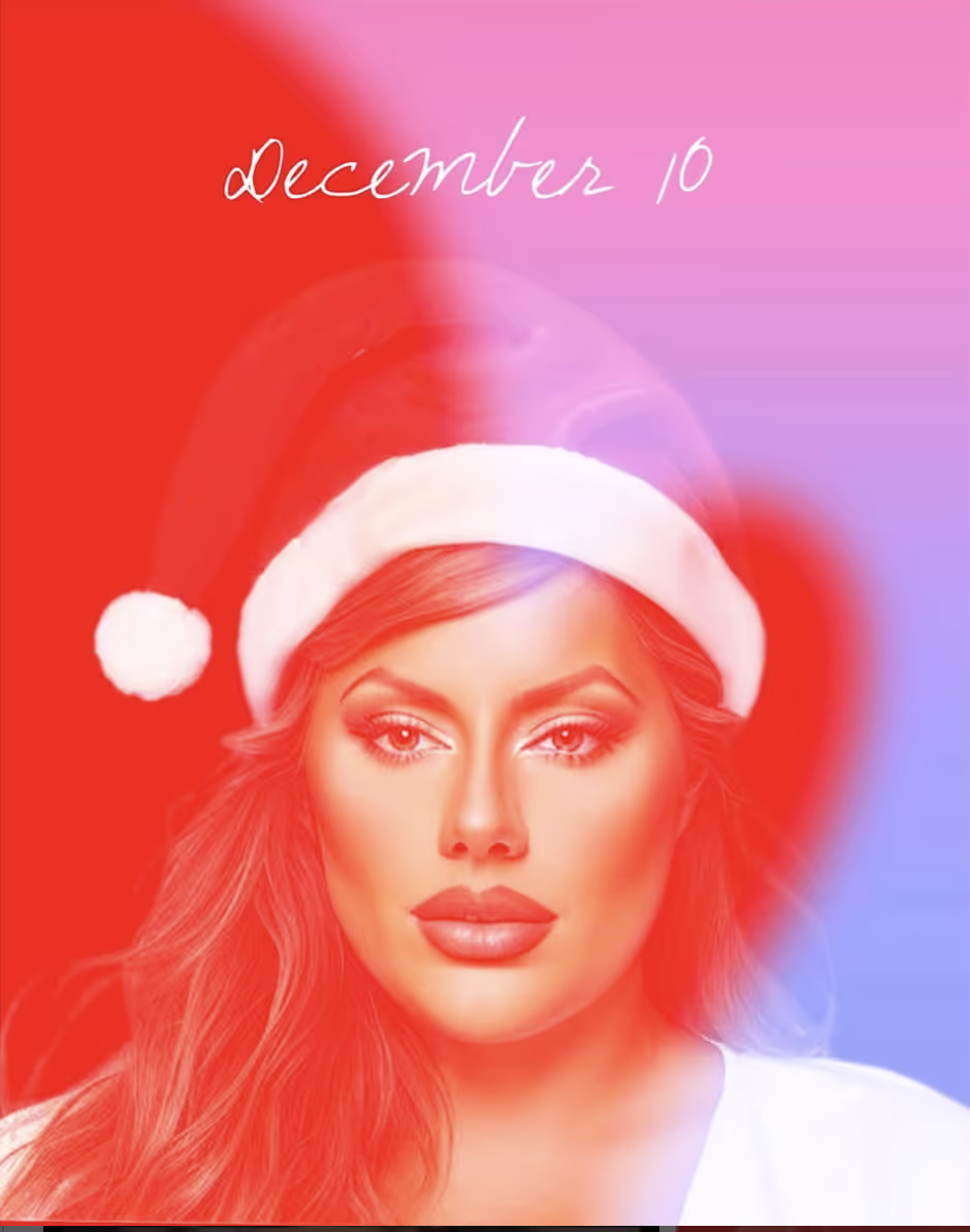 София Кнежевич, 'have yourself a merry little Christmas' обложка на сингъла