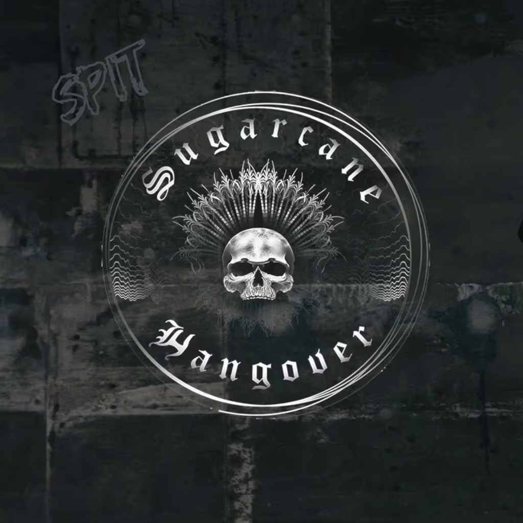 गन्ना हैंगओवर, इंग्रिड जोगरुड के साथ'थूक-रीमिक्स', कवर आर्ट