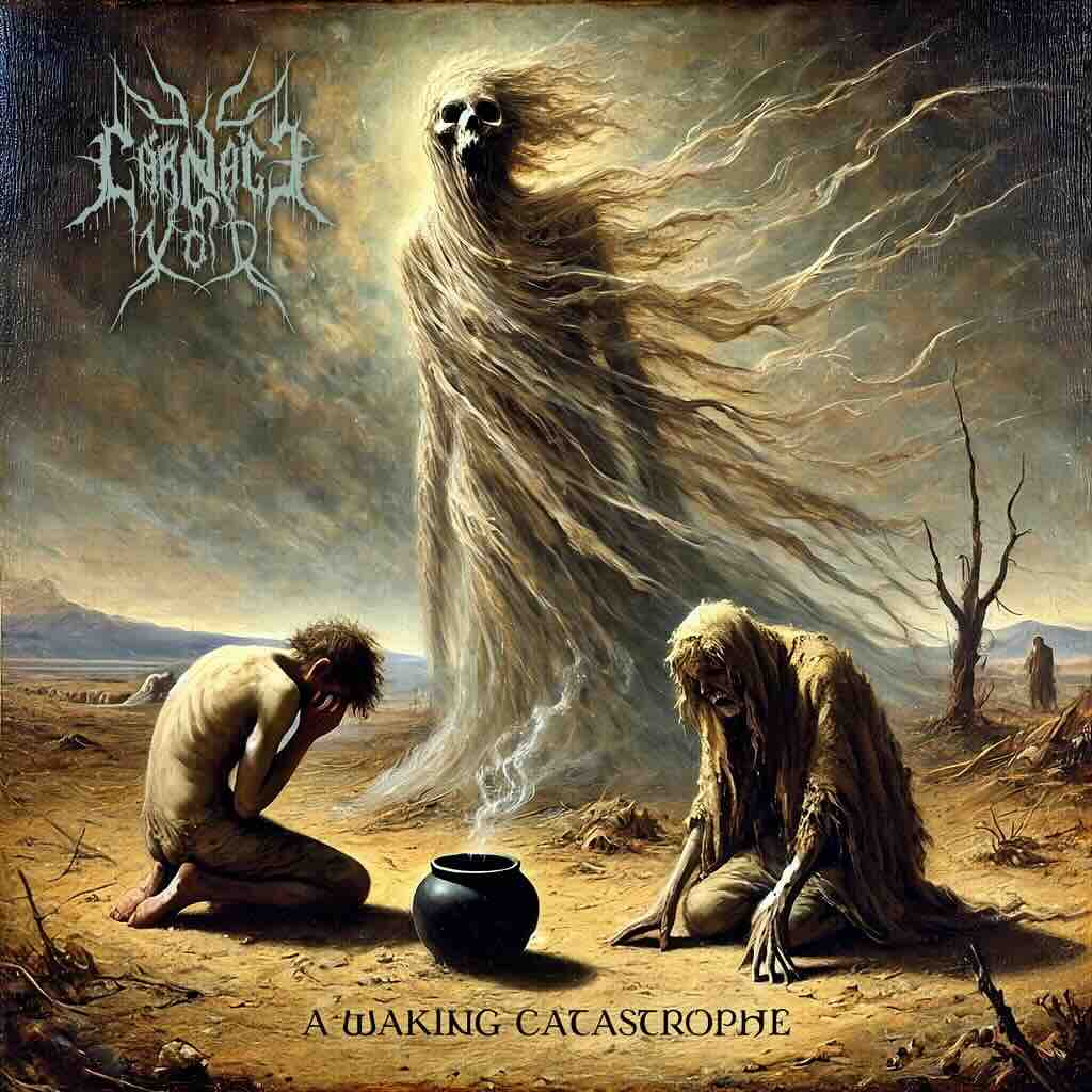 Carnage Void, "A Waking Catastrophe', single cover art