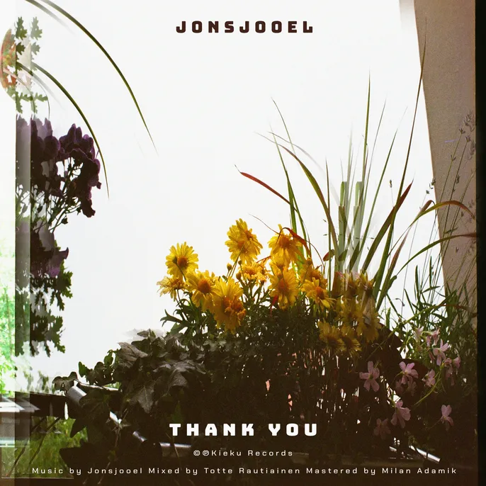 Jonsjooel, 'Thank You', обложка на сингъла