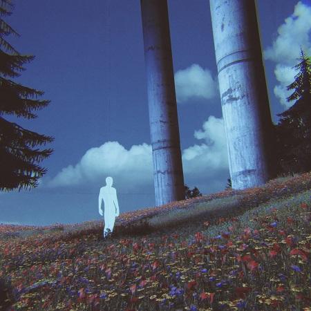little image, "run for forever", single cover art
