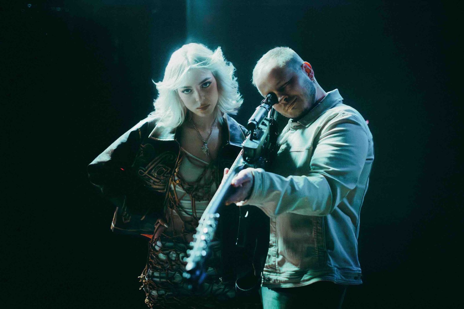 Sophie Powers & RJ Pasin, photo credit: Colleen McPhillips (@cardboardsweater)