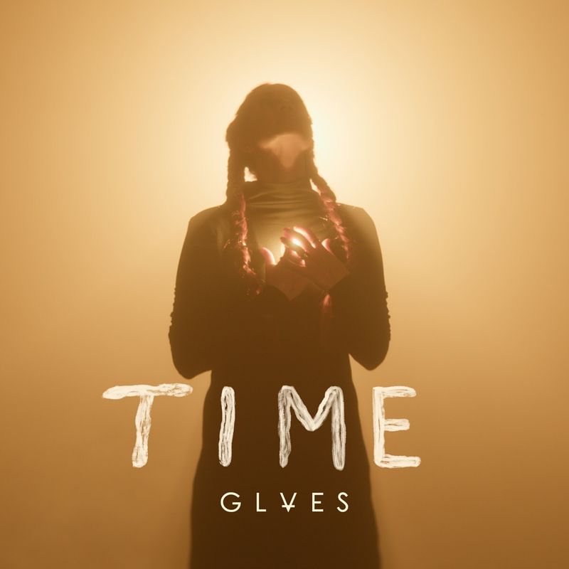 GLVES, arte de portada del sencillo "Time"