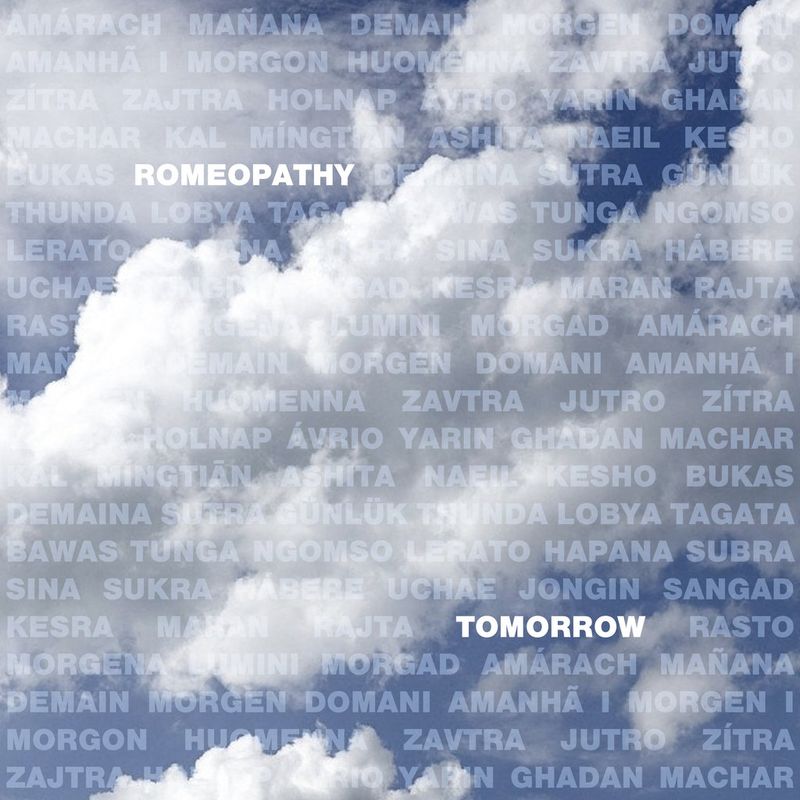 Romeopathy, "Tomorrow" single cover art
