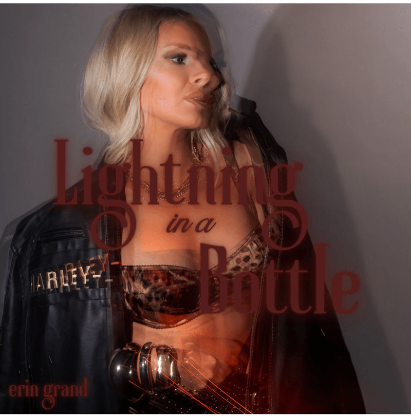 Erin Grand, "Lighting in a Bottle" single cover art