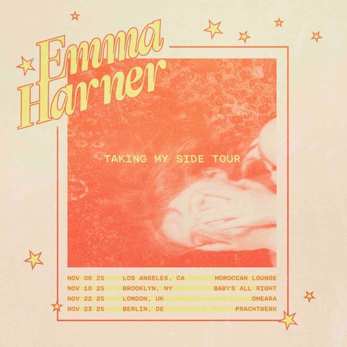 Emma Harner, Taking My Side Tour, affiche officielle