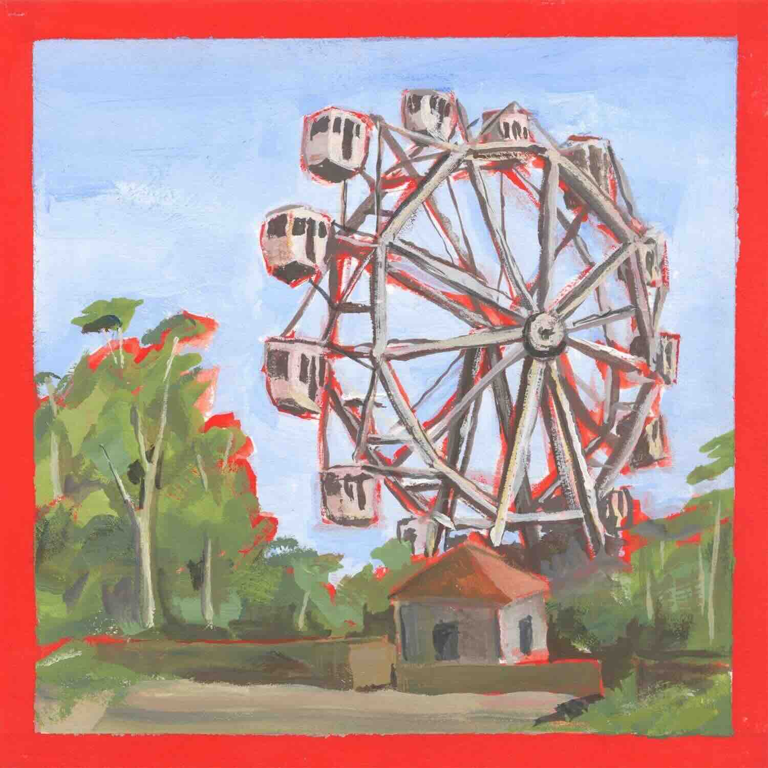 Lloyd & The Leftovers, 'Spin The Wheel' album cover art