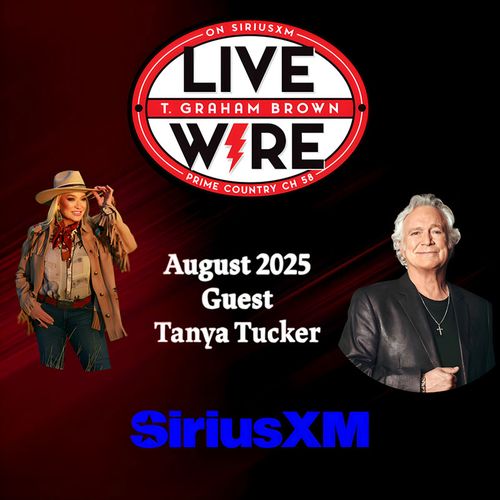 T. Graham Brown Recebe Tanya Tucker no Live Wire na SiriusXM