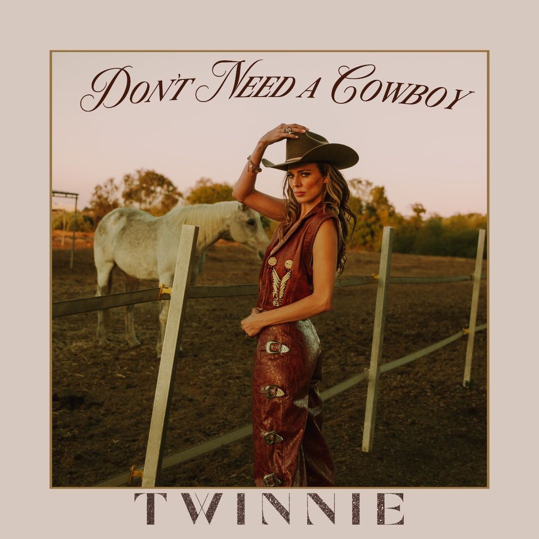 Twinnie, "Don't Need A Cowboy" single cover art