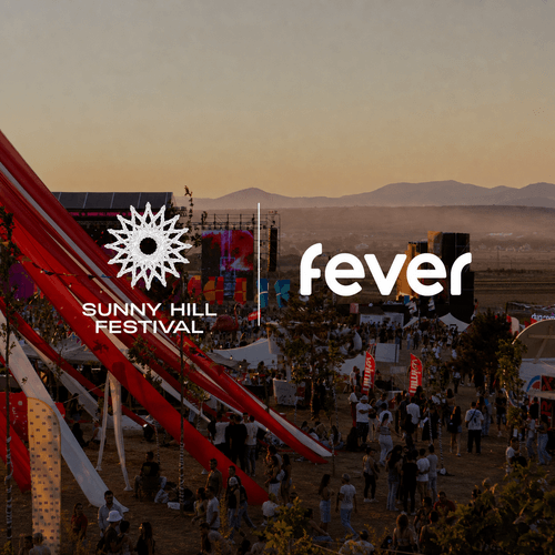 Cartell oficial de Sunny Hill Festival x Fever