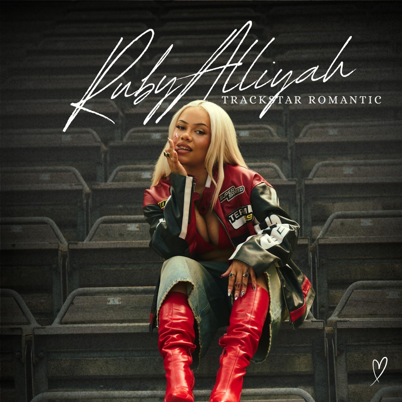 Ruby Alliyah, "Trackstar Romantic", single cover art